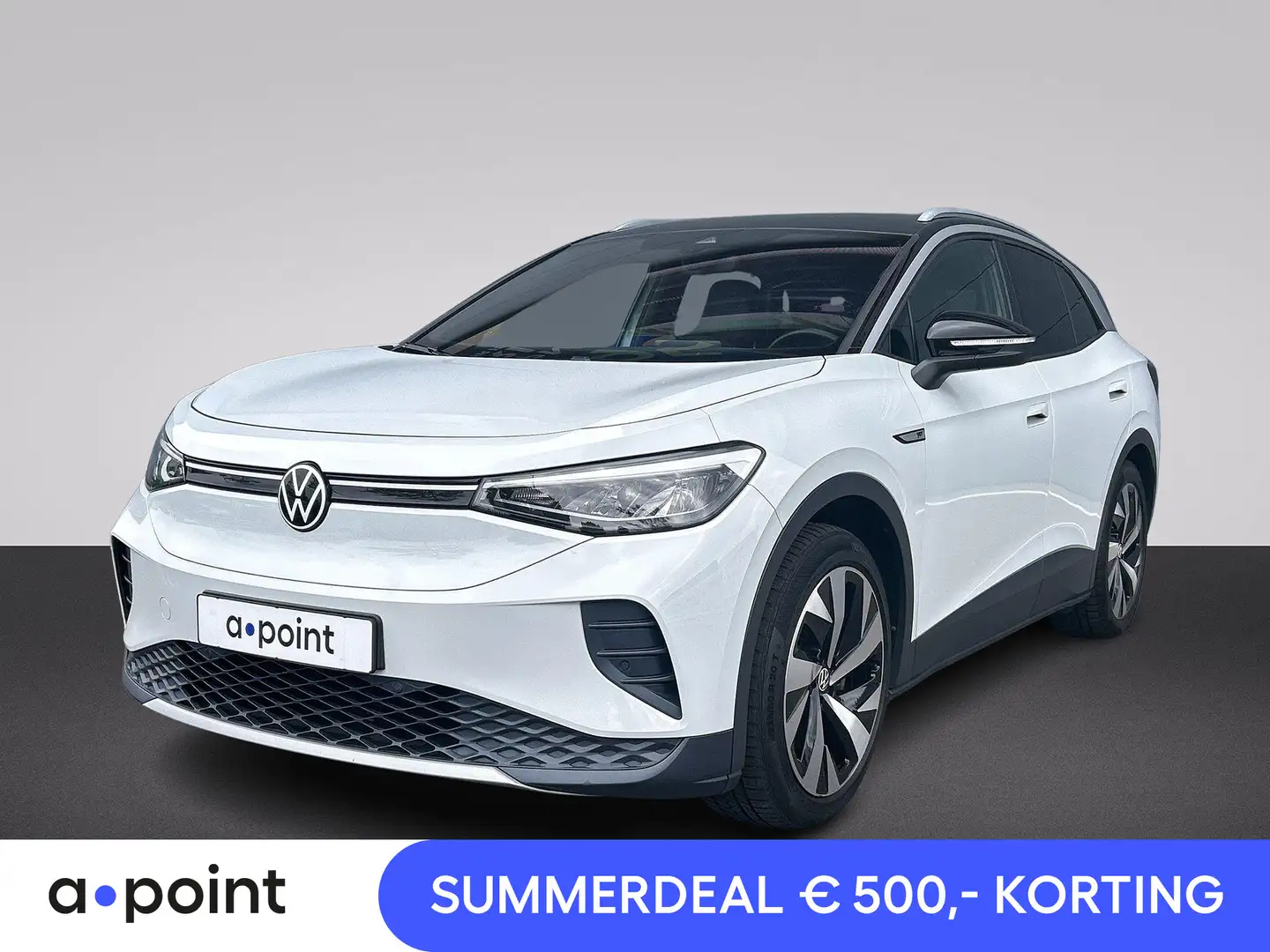 Volkswagen ID.4 First 77 kWh 204 pk | Navigatie | Parkeersensoren Wit - 1