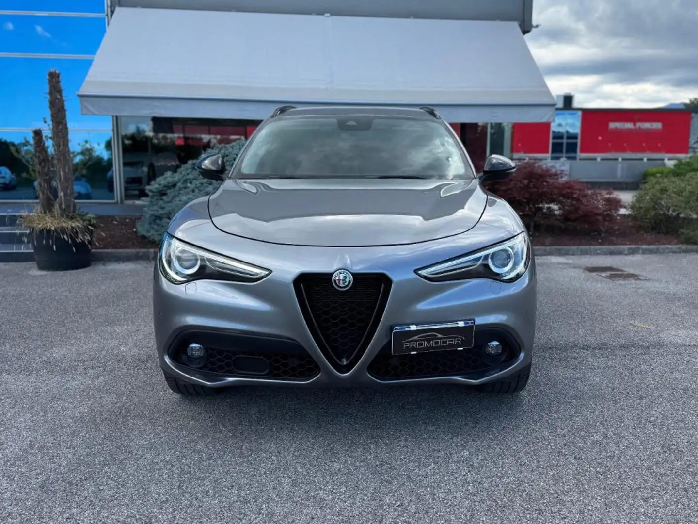 Alfa Romeo Stelvio 2.2 TURBODIESEL 190 CV AT8 Q4 B-TECH *UNIPROP* Grigio - 2