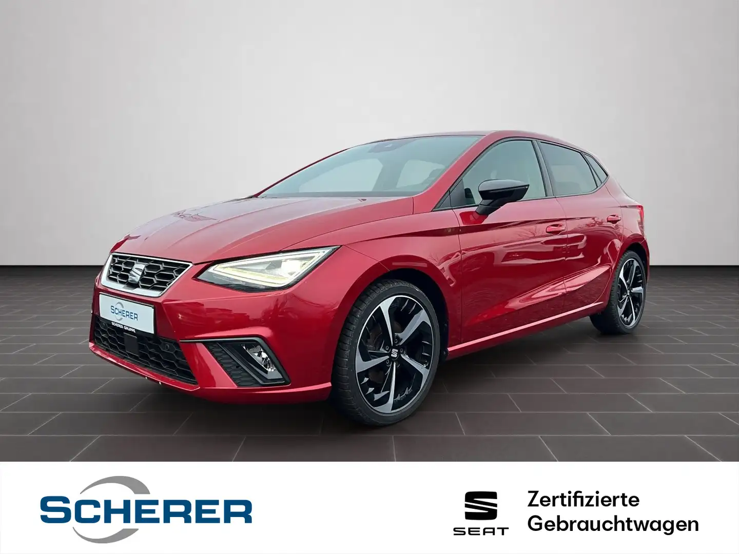 SEAT Ibiza FR 1.0 TSI NAVI BEATS CARPLAY SHZ PDC Rot - 1