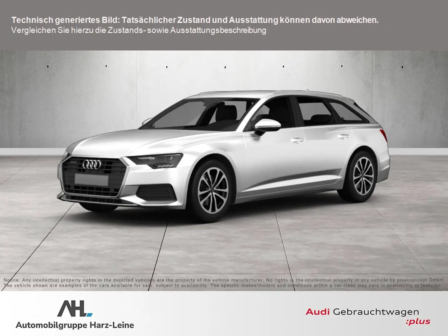 Audi A6 allroad 40 TDI quattro S-tronic HD-Matrix Navi ACC RFK Weiß - 1