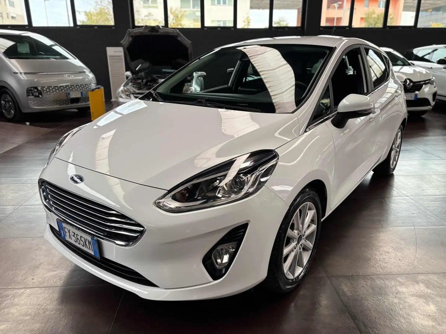 Ford Fiesta 1.1 75 CV GPL 5 porte Titanium Blanc - 2