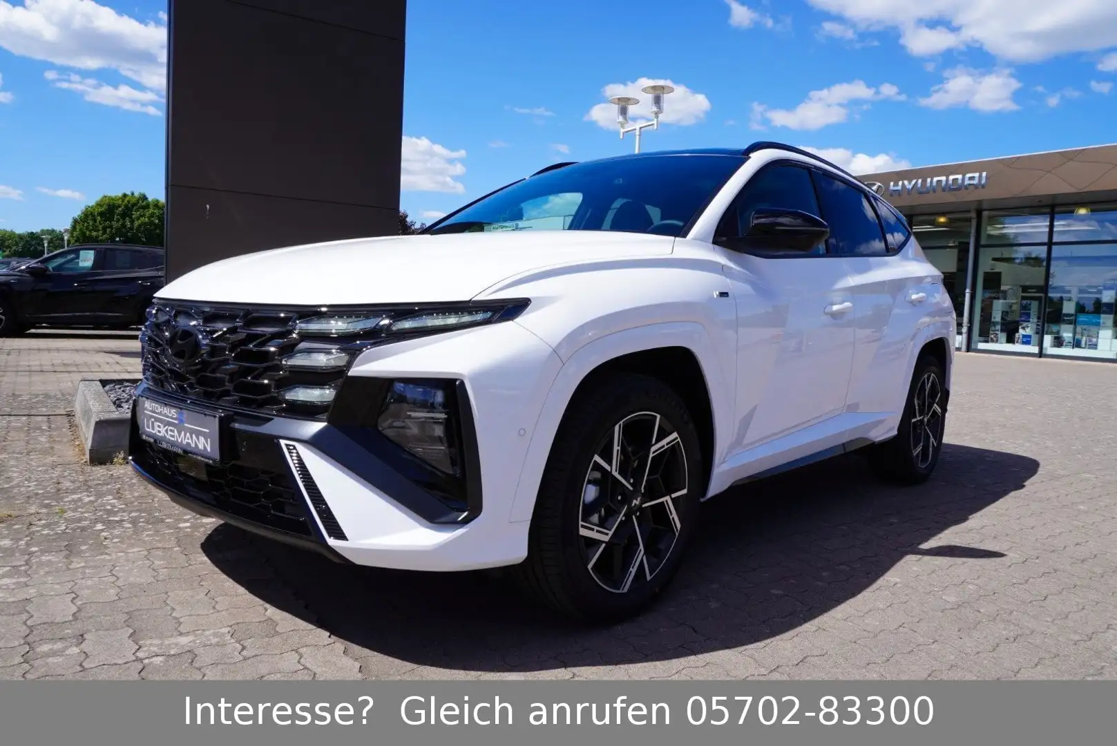 Hyundai TUCSON 1.6  T-GDi HYBRID N Line *PANO/ASSIS/SITZ Blanc - 1