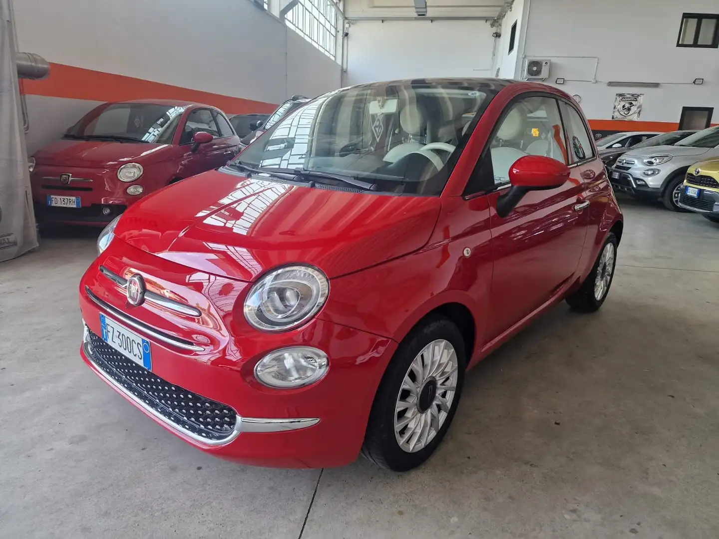 Fiat 500 500 III 2015 1.2 Lounge easypower Gpl 69cv my20 Rosso - 2