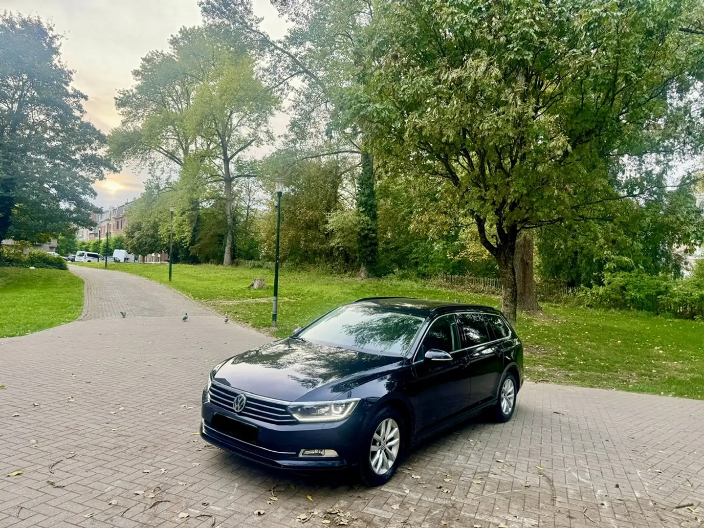 Volkswagen Passat Variant Passat SW 1.6 CR TDi Comfortline Business Gris - 1