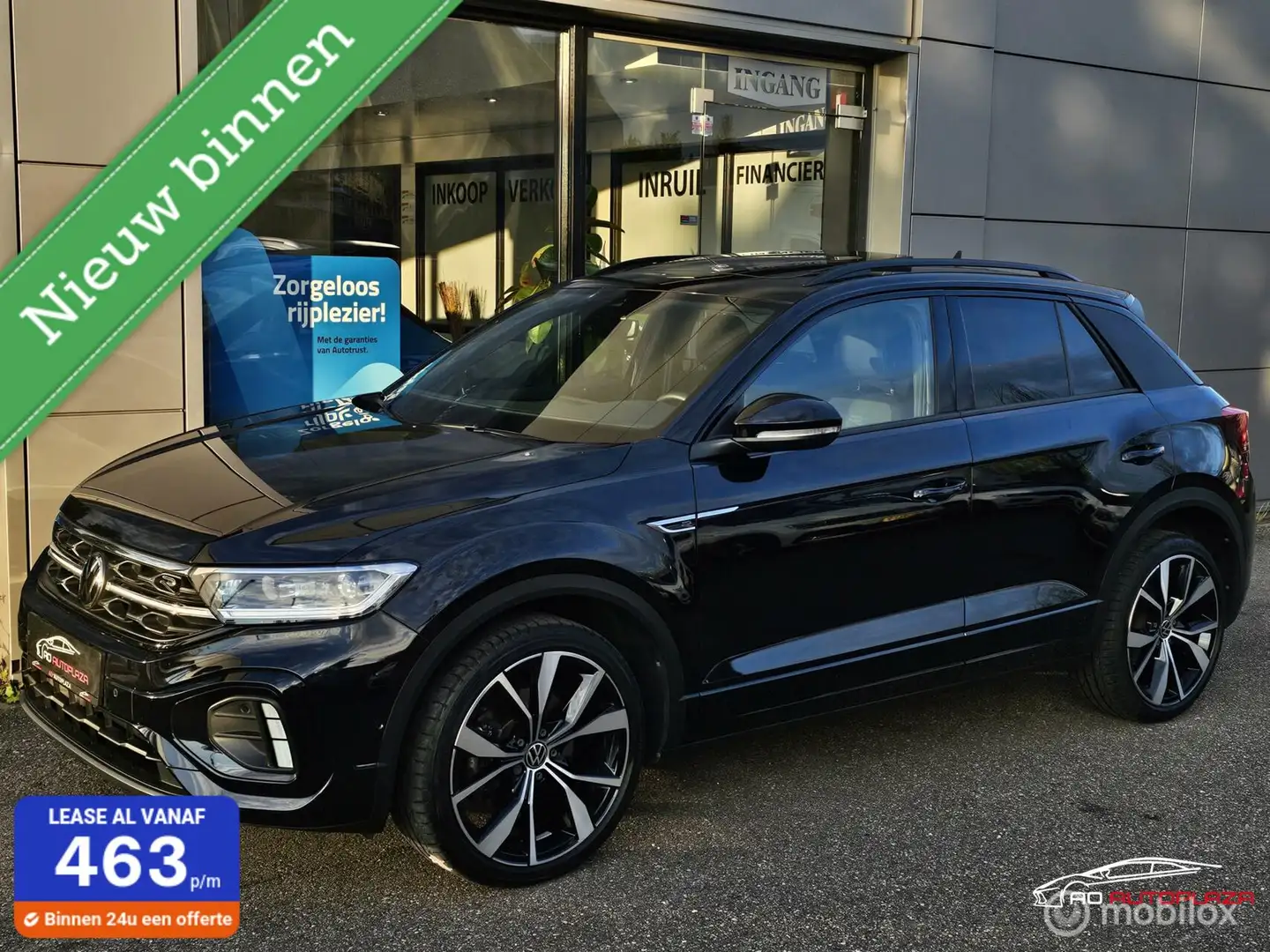 Volkswagen T-Roc 1.5 TSI R-Line Panorama/Keyless/Black Style/Camera Zwart - 1