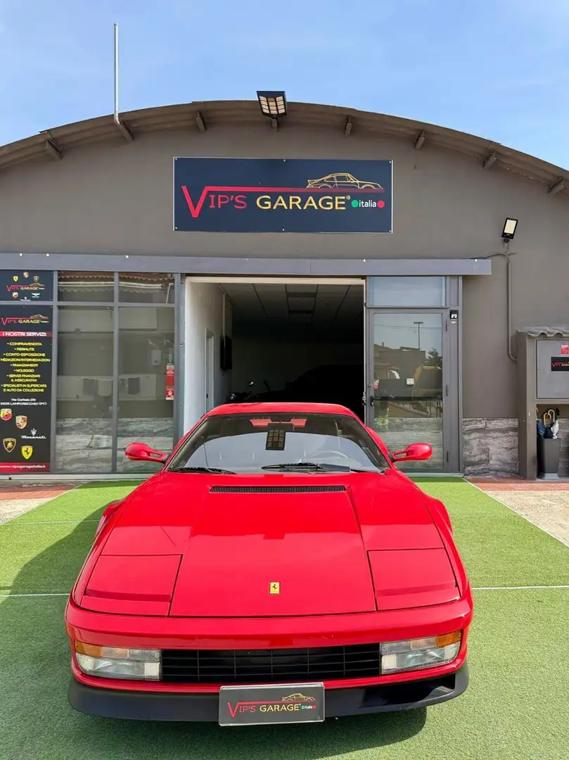 Ferrari Testarossa Testarossa5.0 *Cavallino Nero* TARGA CON PROVINCIA Rot - 2