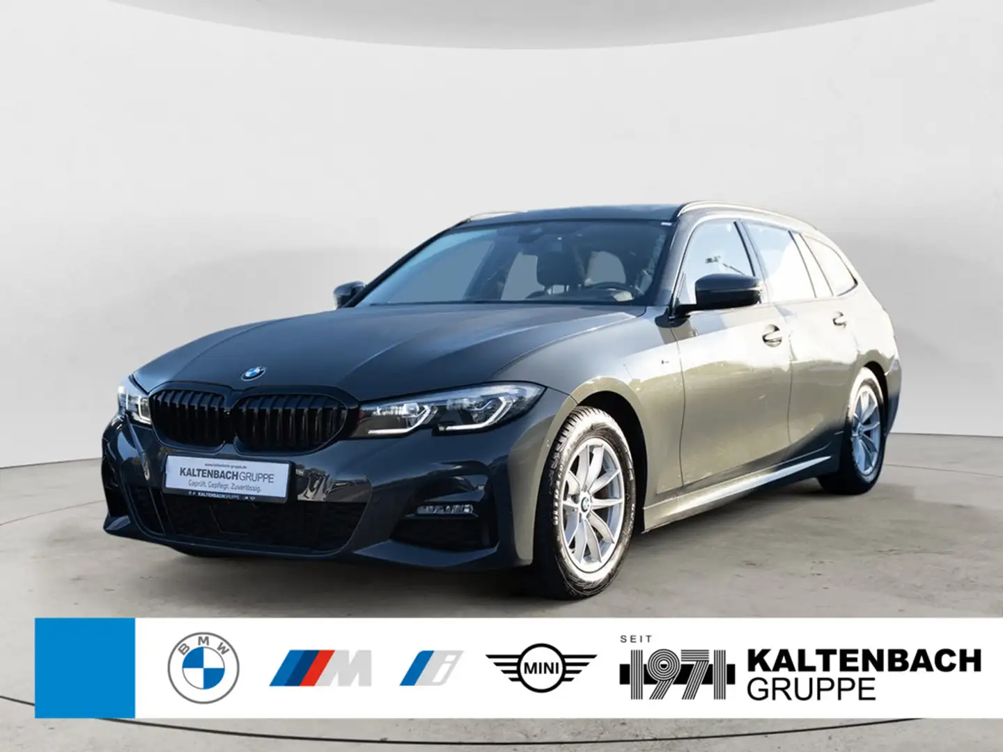 BMW 320 d Touring M-Sport AHK LASER LED ACC W-LAN Grau - 1