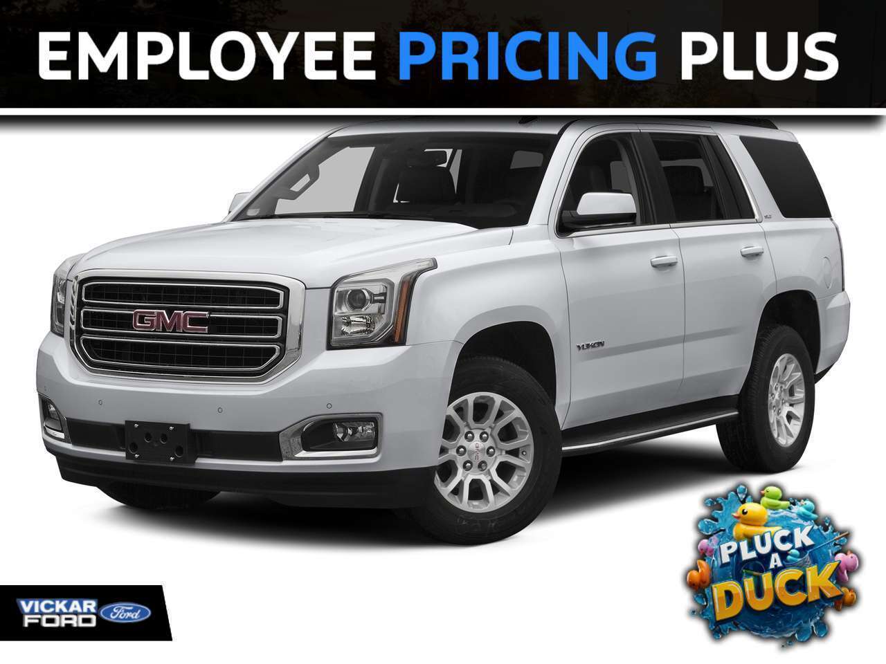 Gray 2016 GMC Yukon SUV / Crossover Four-Wheel Drive Automatic