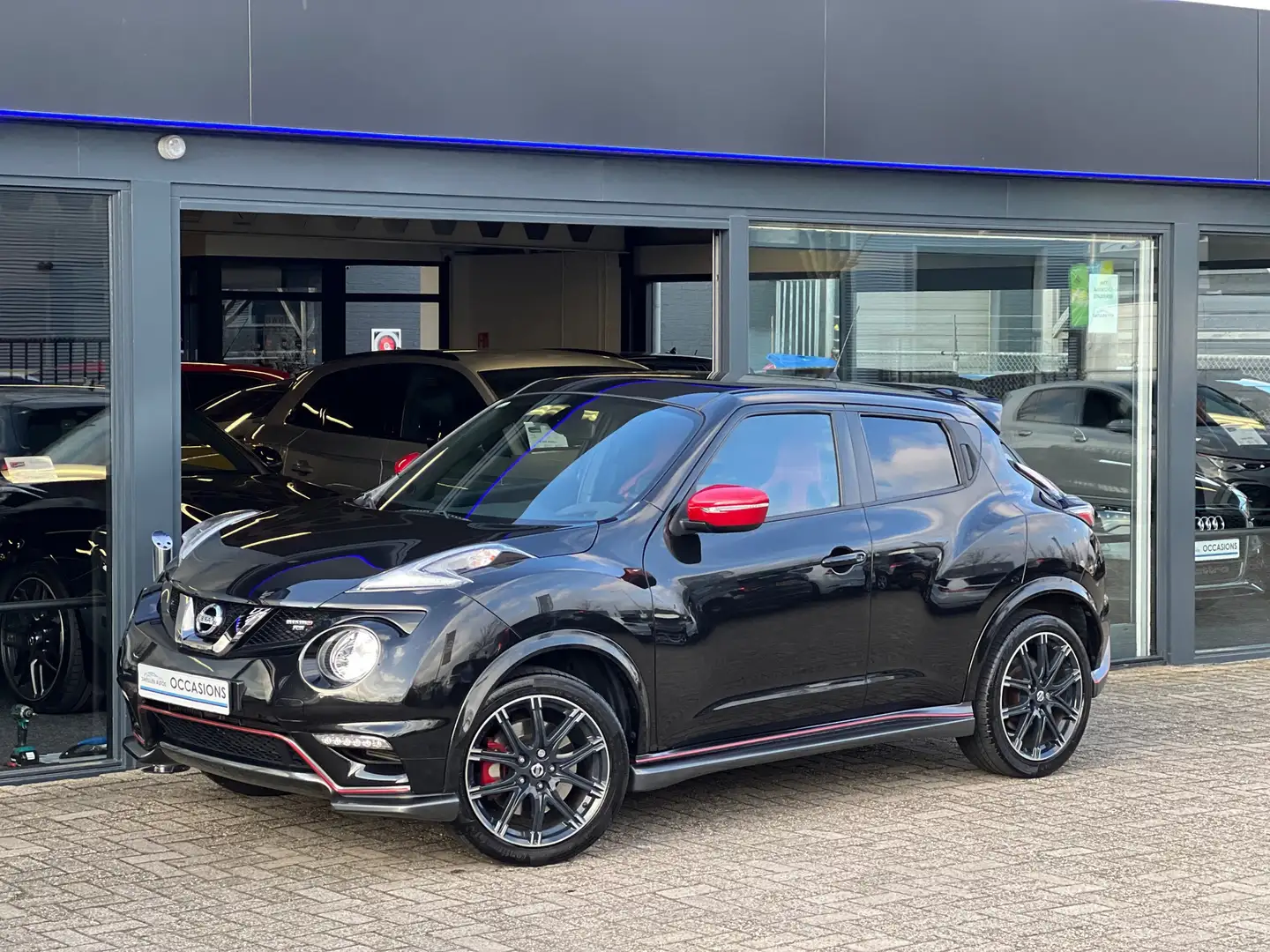 Nissan Juke 1.6 DIG-T All Mode Nismo RS KUIPSTOELEN/ALCANTARA/ Fekete - 1