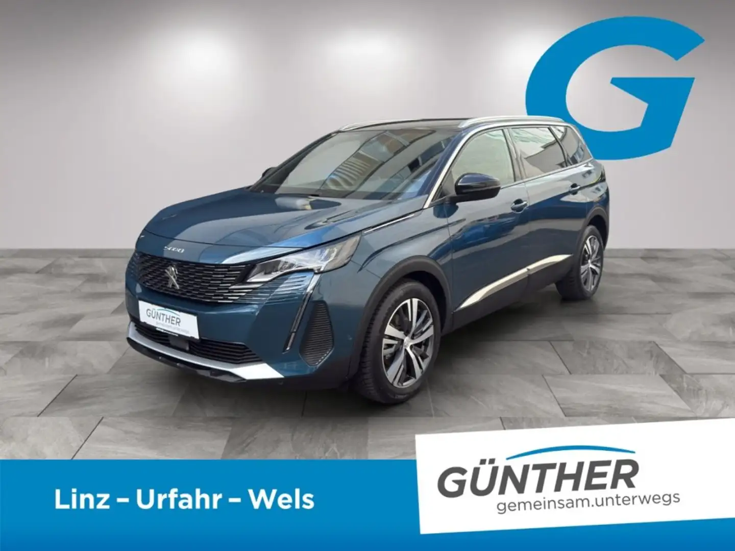 Peugeot 5008 ALLURE BlueHDI 130 EAT8 Blau - 1