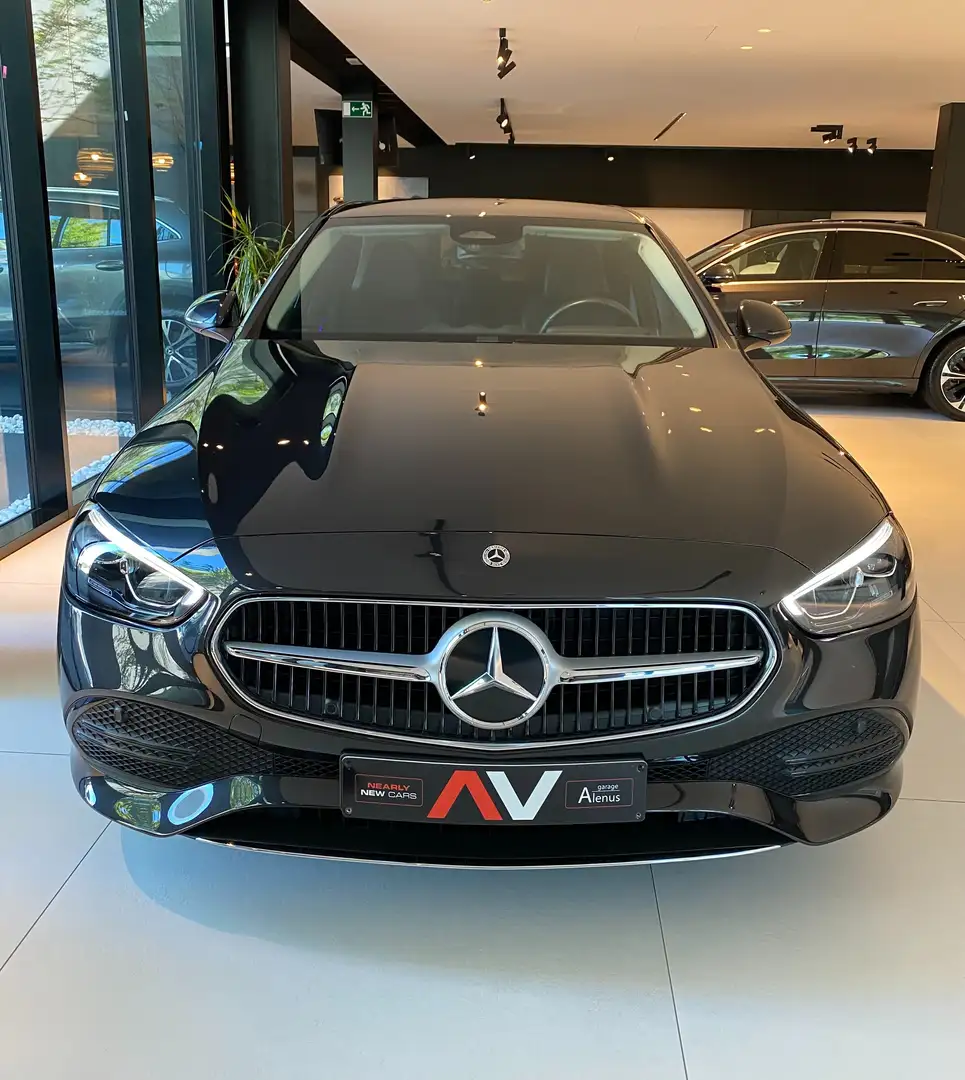 Mercedes-Benz C 300 e 9G Plug-in LUXURY Luchtv./Dodeh./Camera/El.Trekh Gris - 2
