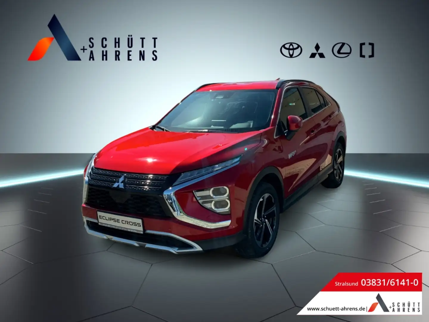 Mitsubishi Eclipse Cross Plus 4WD 2-Zonen-Klimaautomatik, Rouge - 1