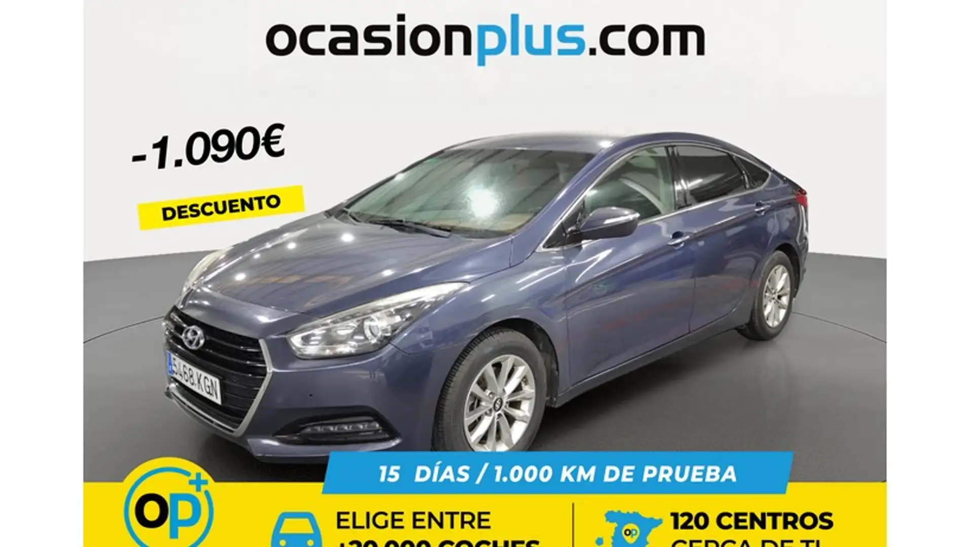 Hyundai i40 1.7CRDI BD Cab 115 Bleu - 1