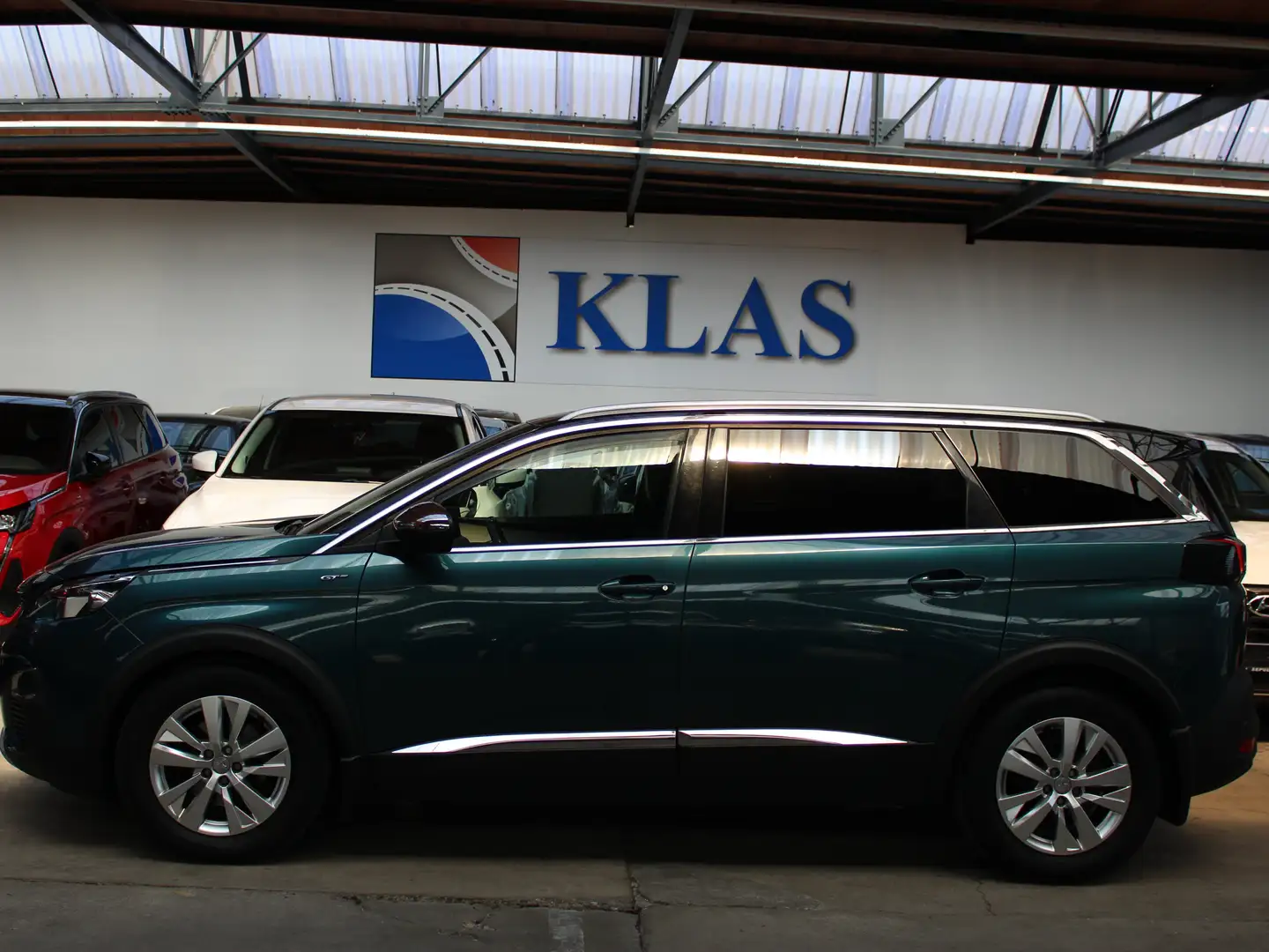 Peugeot 5008 2.0 HDi GT line+7 PLACES+BOÎTE AUTO+TOIT PANO Bleu - 2