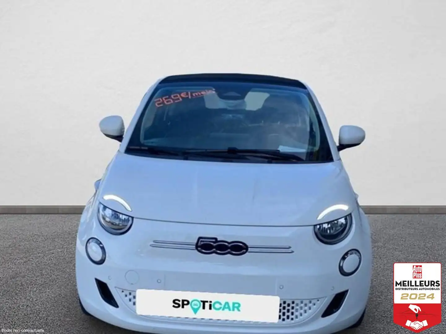 Fiat 500 C e 118 ch nouvelle 500 Blanc - 2