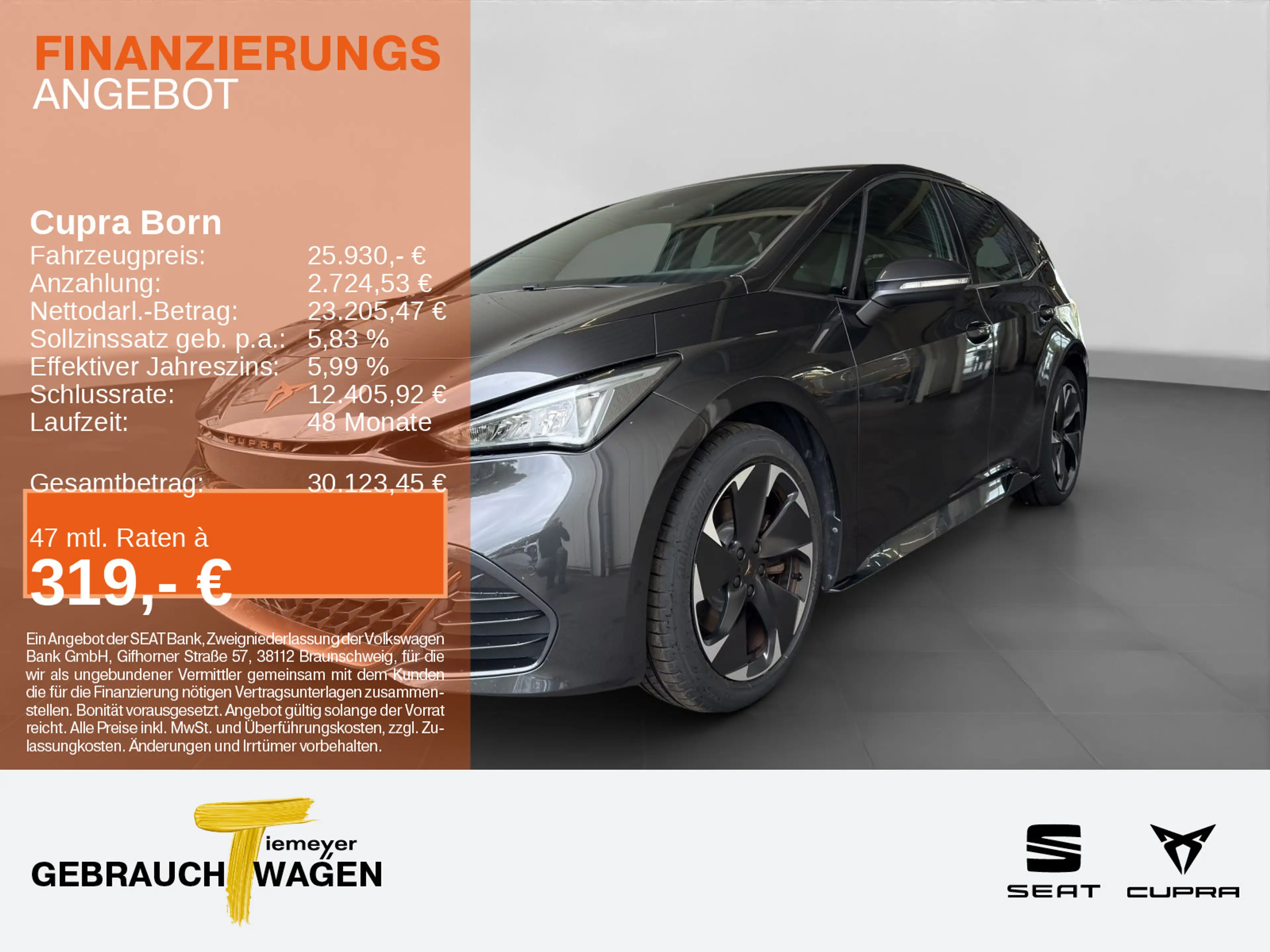 CUPRA Born KAMERA BEATS LED PDC LM19