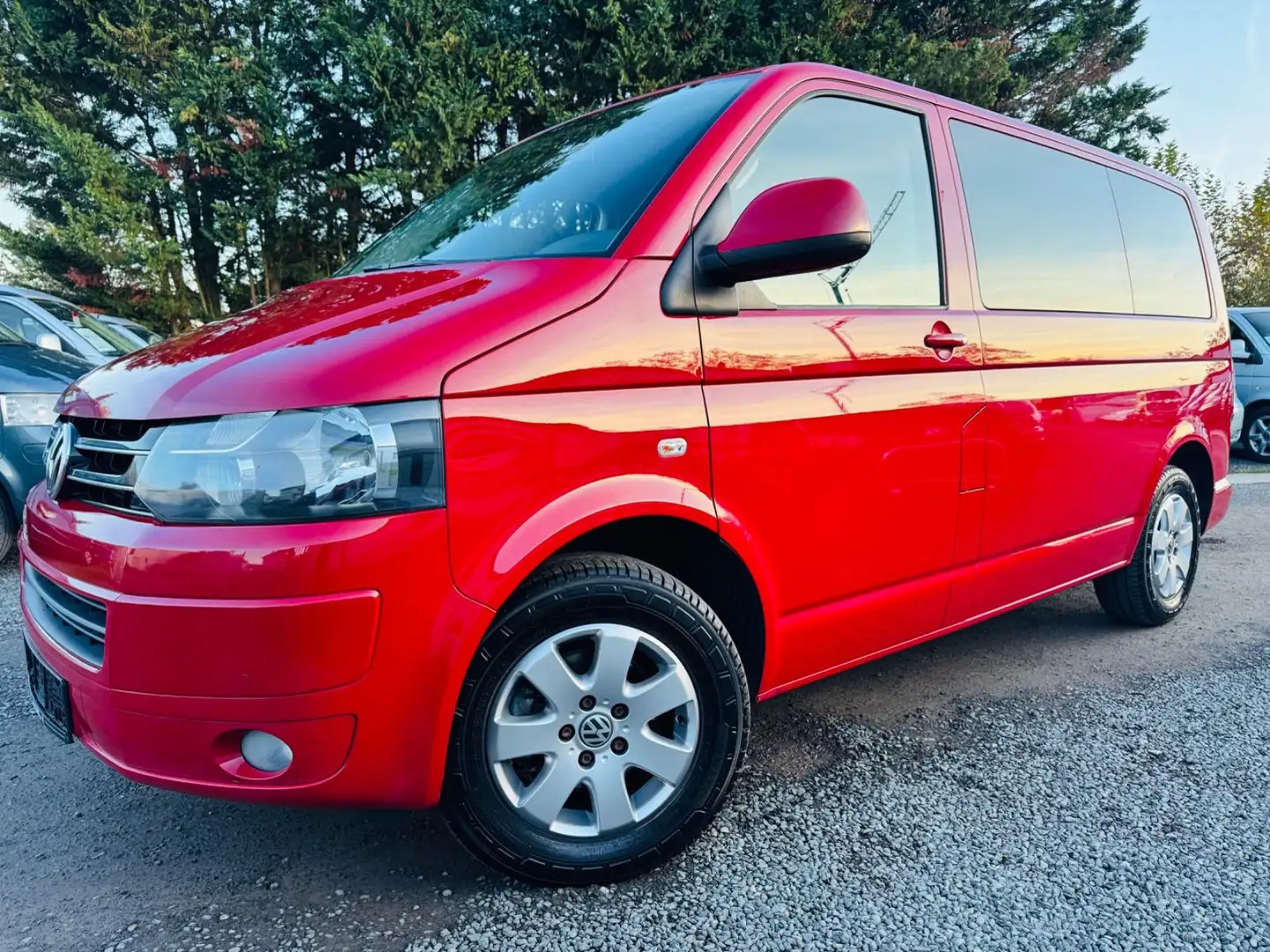 Volkswagen T5 Multivan BMT Special/AHK/LM/Scheckheft Rouge - 1