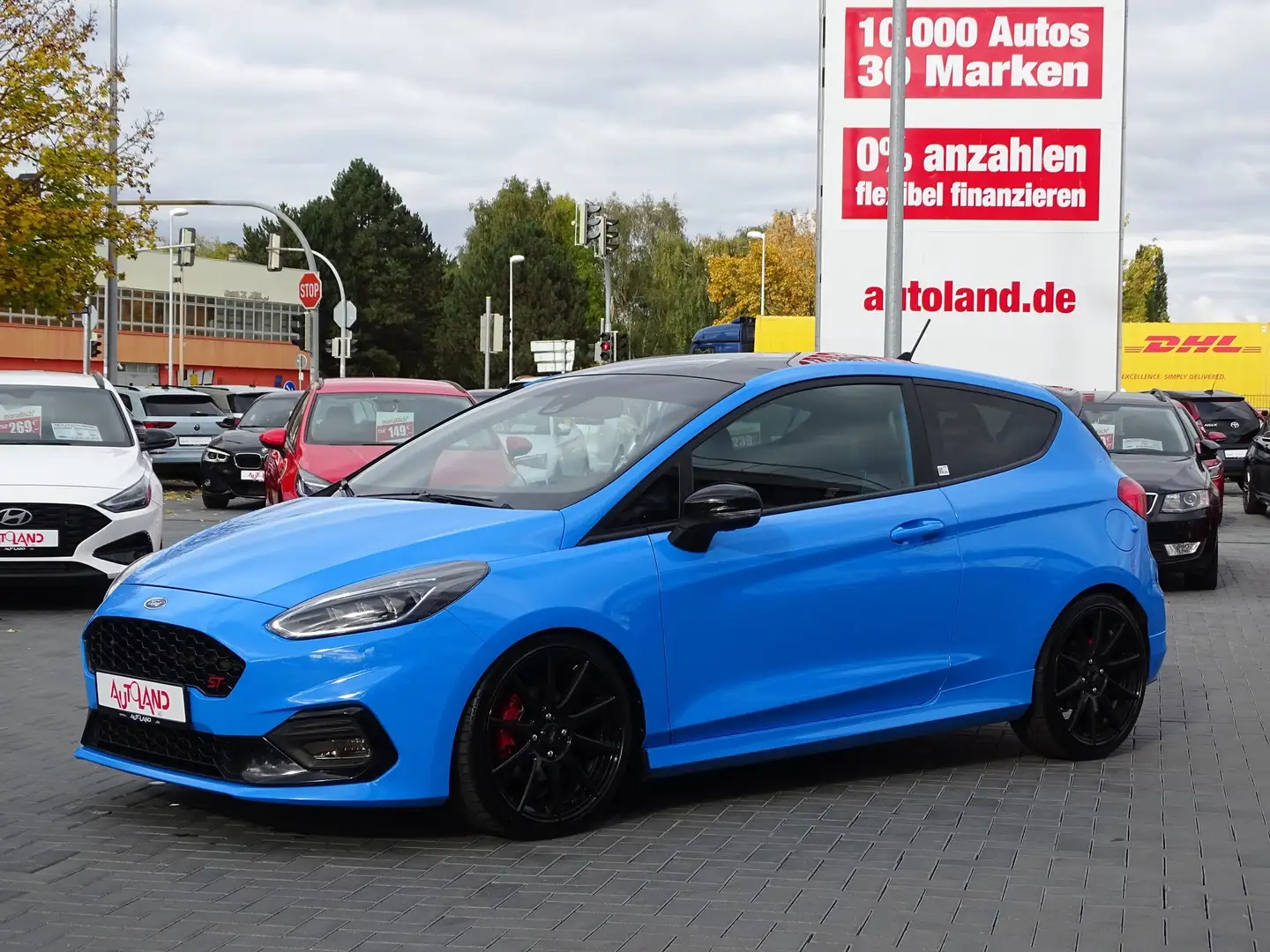 Ford Fiesta ST LED Navi B&O Sportsitze Teilleder SYNC Blau - 2