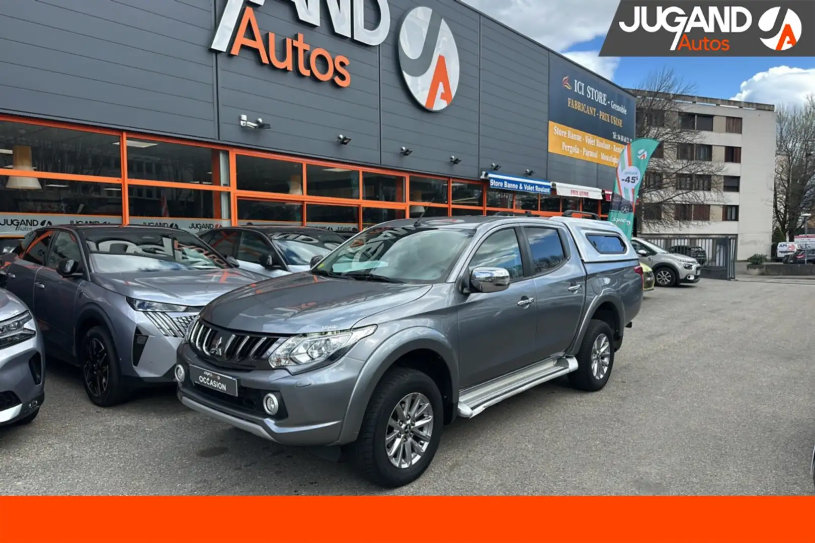Mitsubishi L200 2.4 DI-D 181 BVA INSTYLE HARDT Gris - 1
