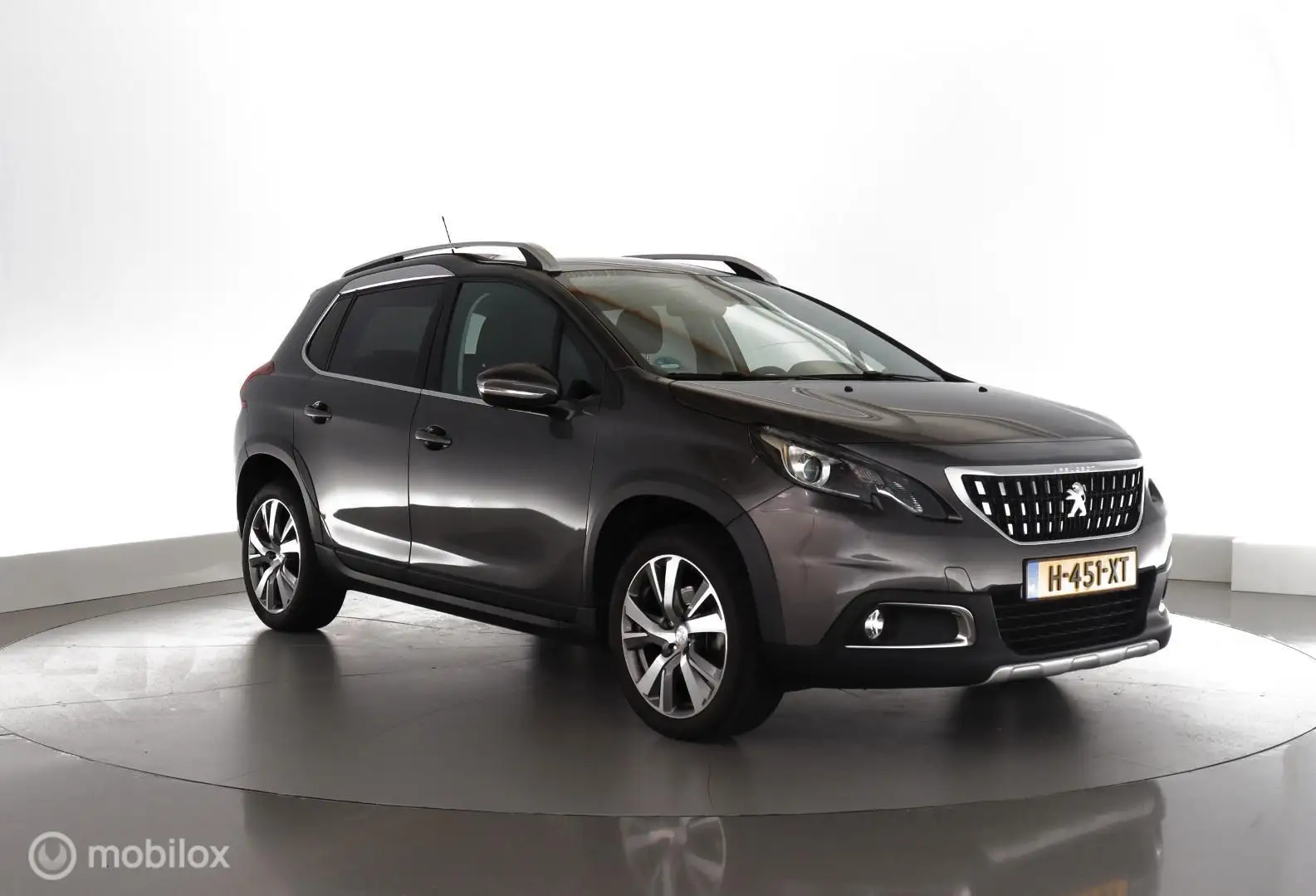 Peugeot 2008 1.2 PureTech Automaat Allure trekhaak|nav|cam|ecc| Gris - 2