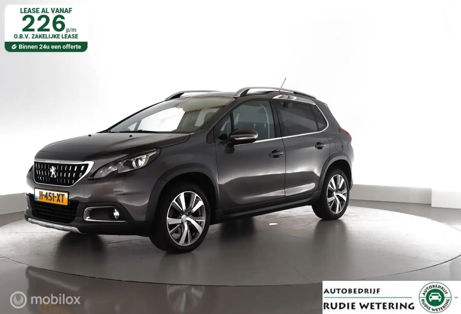 Peugeot 2008 1.2 PureTech Automaat Allure trekhaak|nav|cam|ecc| Gris - 1