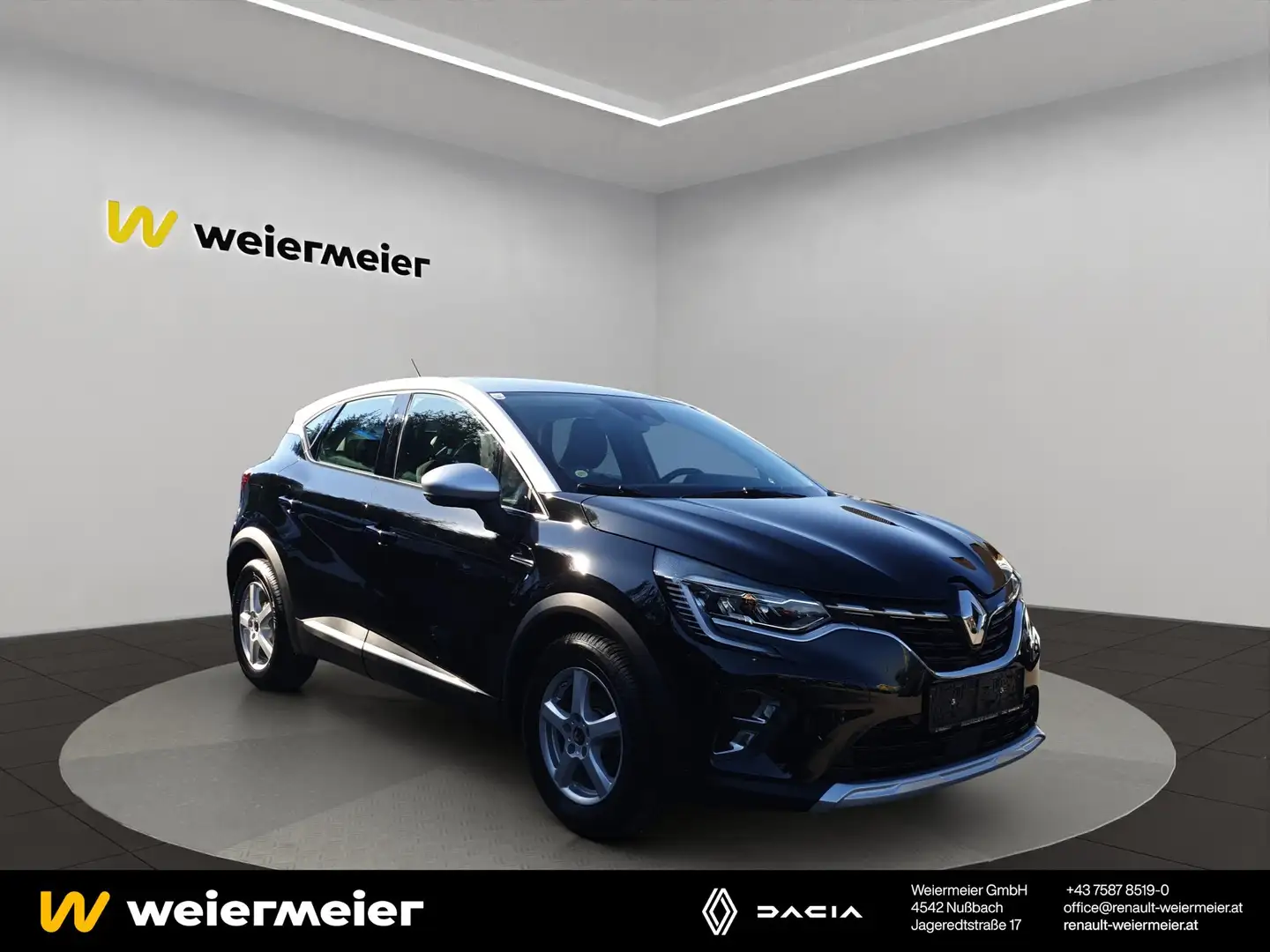 Renault Captur TCe 130 PF Intens Schwarz - 1