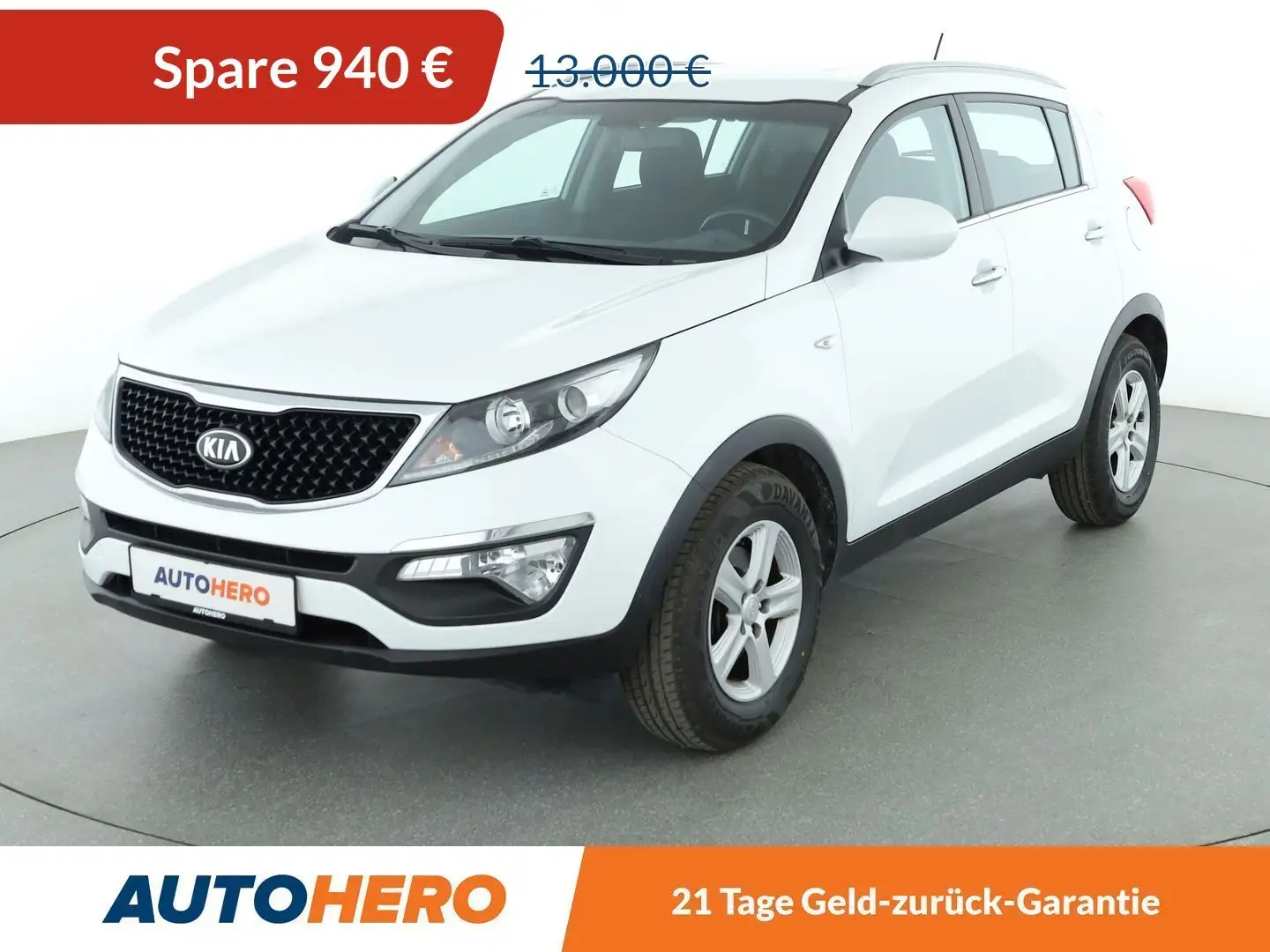 Kia Sportage 1.6 GDI Edition 7 2WD *TEMPO*PDC*SHZ* Weiß - 1