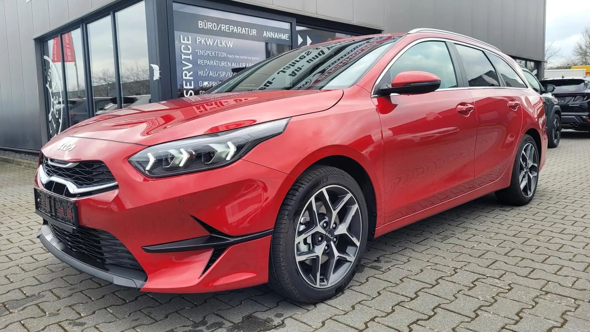 Kia Ceed SW / cee'd SW Sportswagon TOP AT Top*VollLED*Navi*Shzg*PDC*Ca... Rot - 1