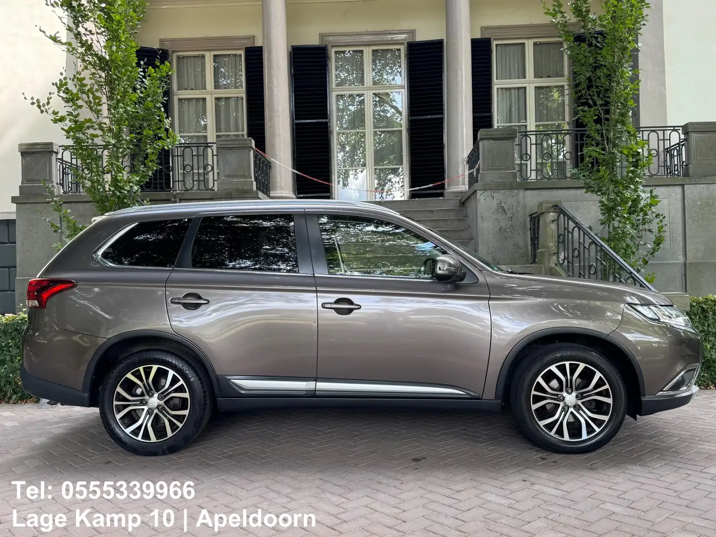 Mitsubishi Outlander 2.0 ClearTec 7P Automaat Navi Camera Climate Cruis Brun - 2