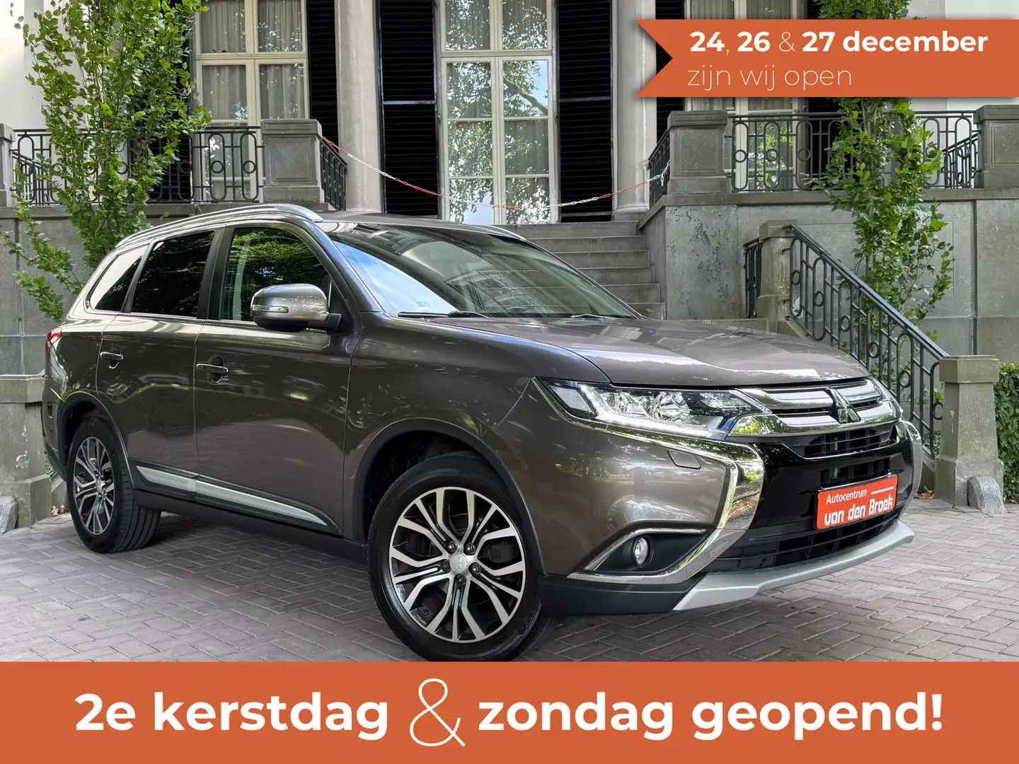 Mitsubishi Outlander 2.0 ClearTec 7P Automaat Navi Camera Climate Cruis Brun - 1