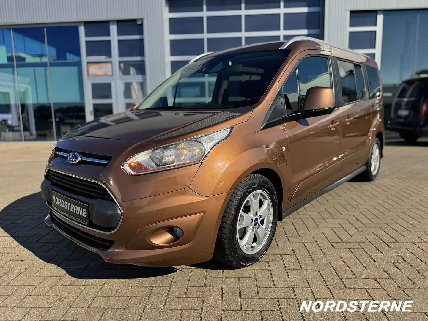 Ford Grand Tourneo Tourneo Connect 1.6 TDCi Grand Titanium  Klima/BC Marrone - 2