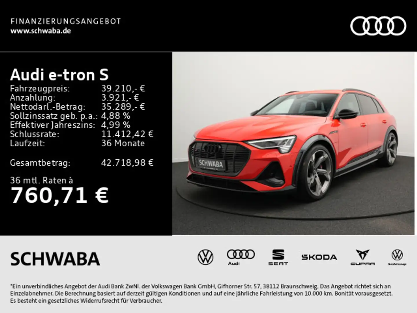 Audi Sonstige *Opt.schw.*PANO*MATRIX*AHK*LUFT* Rot - 2