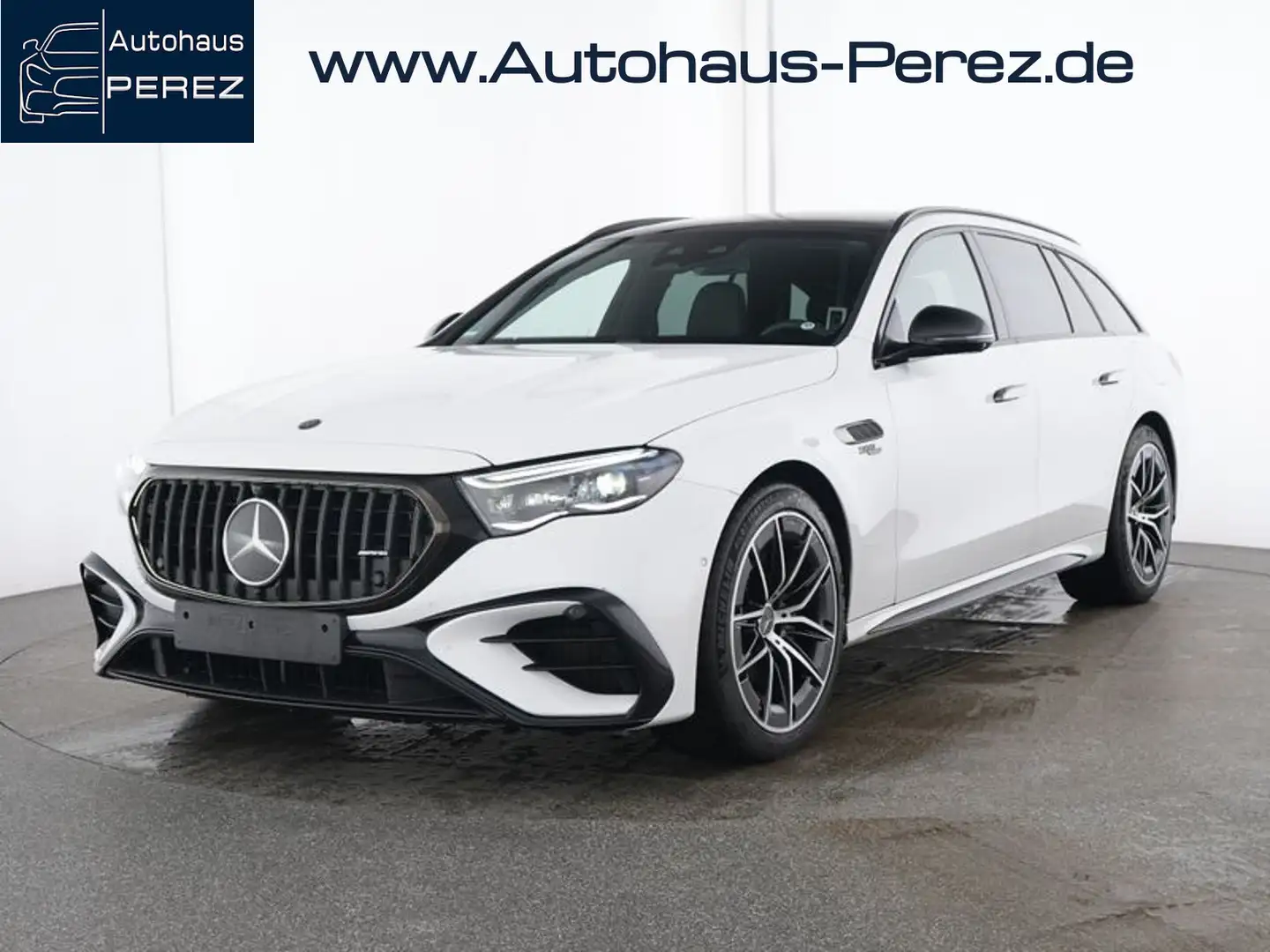 Mercedes-Benz E 53 AMG T Hybrid 4M+ Premium+ DC-AHK-NIGHT I+II Blanc - 1