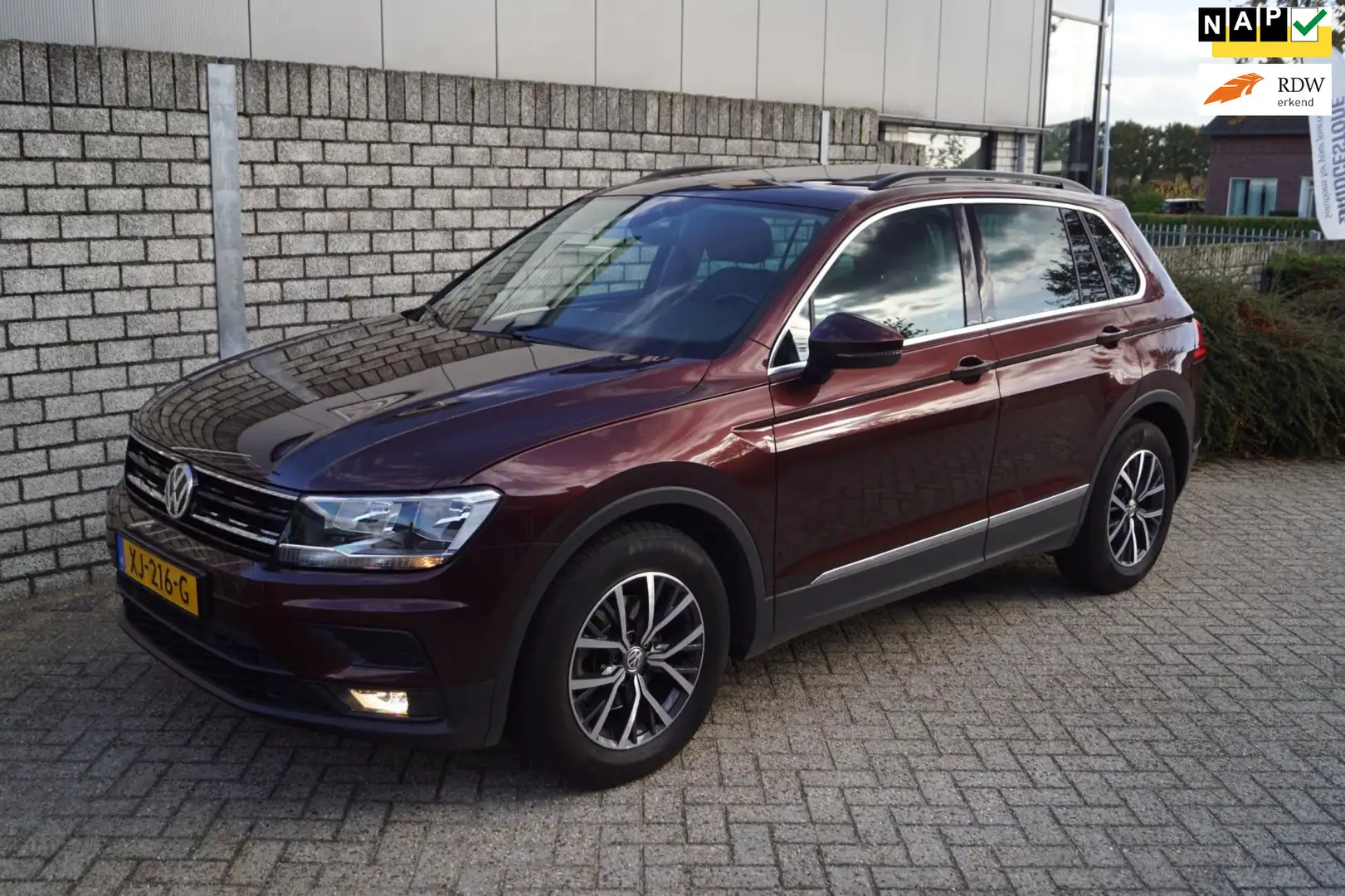 Volkswagen Tiguan 1.5 TSI ACT Comfortline Panodak Navi Clima Stoelve Rood - 1