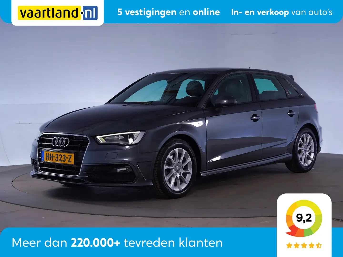 Audi A3 1.4 TFSI S-Line [Half-Leder Cruise Control Navi] Grijs - 1