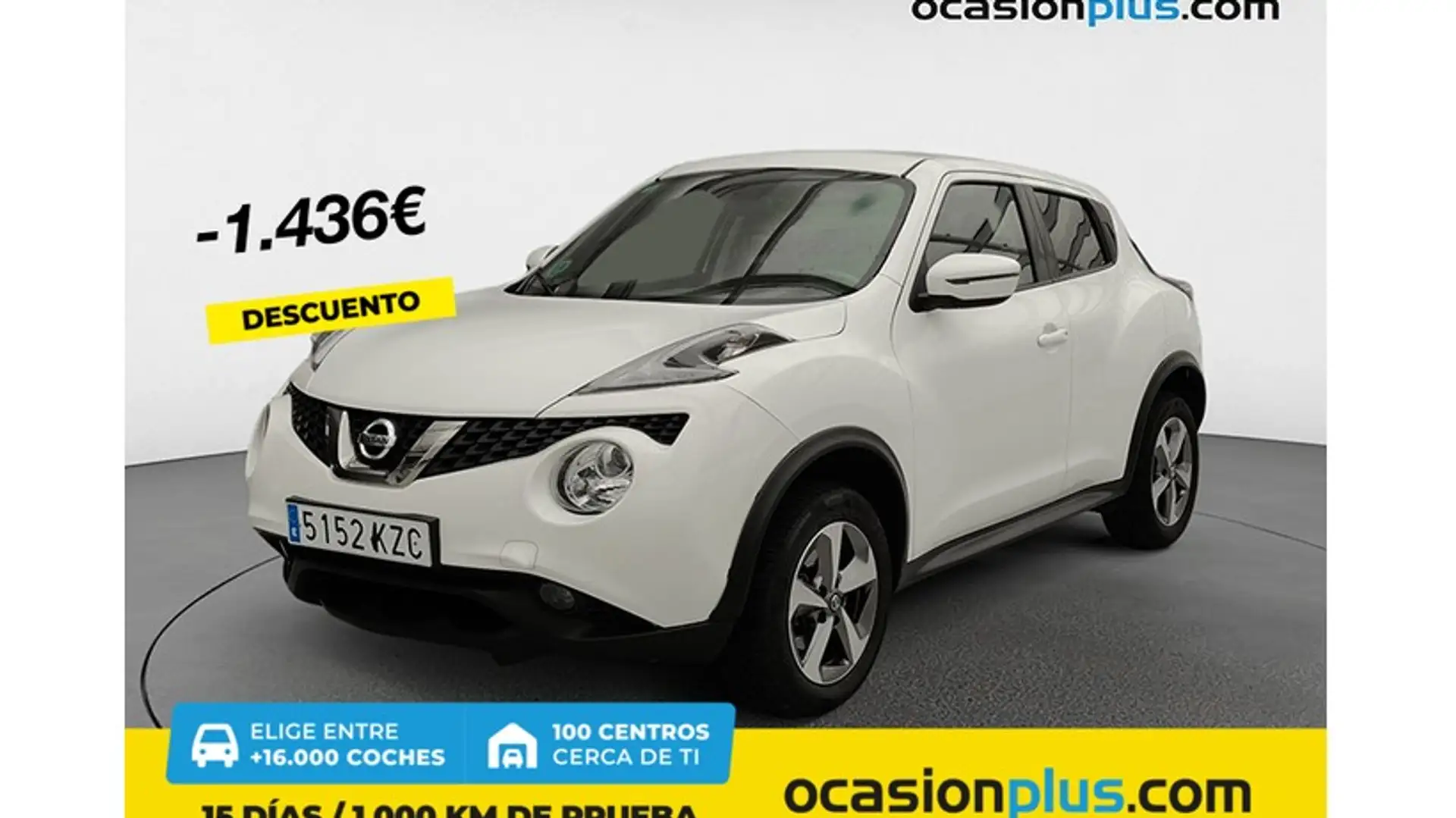 Nissan Juke 1.6 Tekna 4x2 112 Blanco - 1