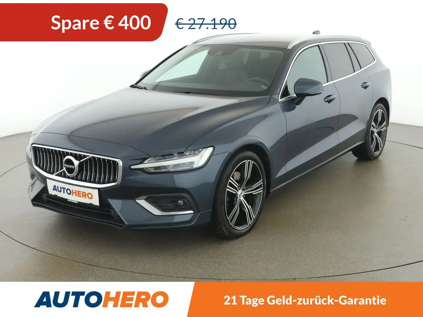 Volvo V60 2.0 D4 Inscription Blau - 1