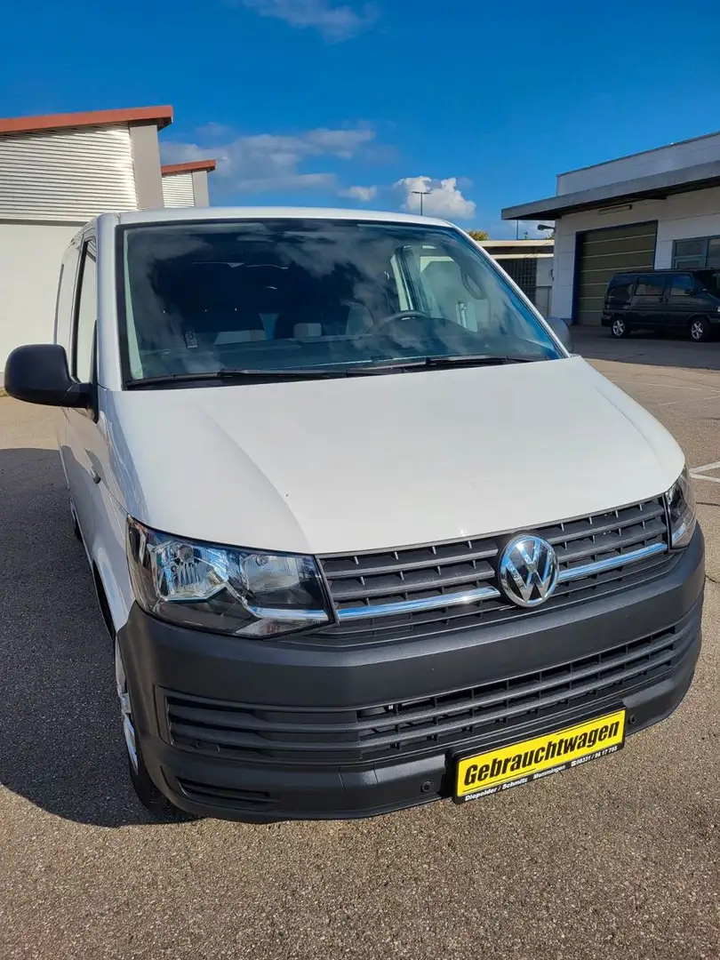 Volkswagen T6 Transporter Kasten 1 Hand Navi AHK Heckklappe Weiß - 2