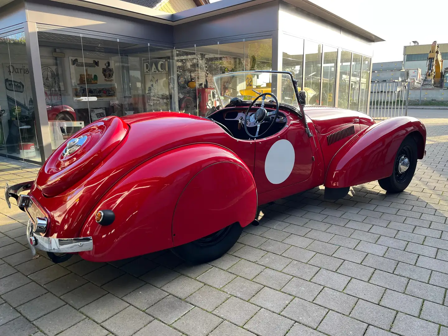 Oldtimer Allard 1948 ALLARD K1 Roadster rest. top-Zust. FIVA-Pass Rouge - 1