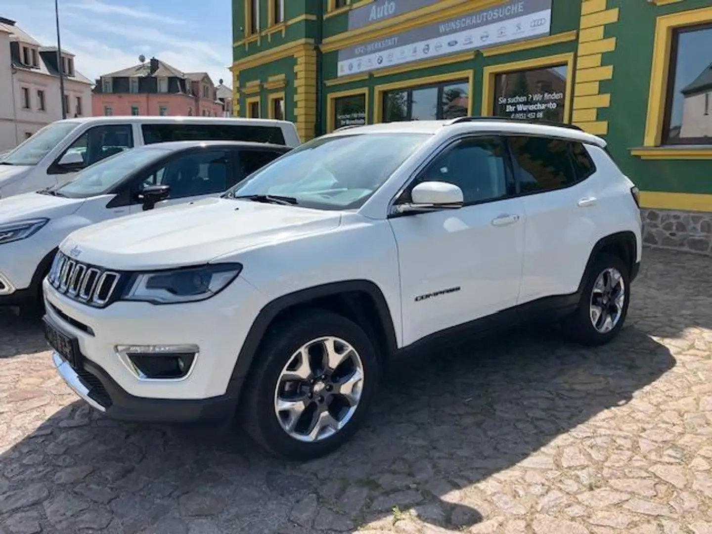Jeep Compass Allrad 4WD * Anhängekupplung * Reifen+HU NEU Biały - 1