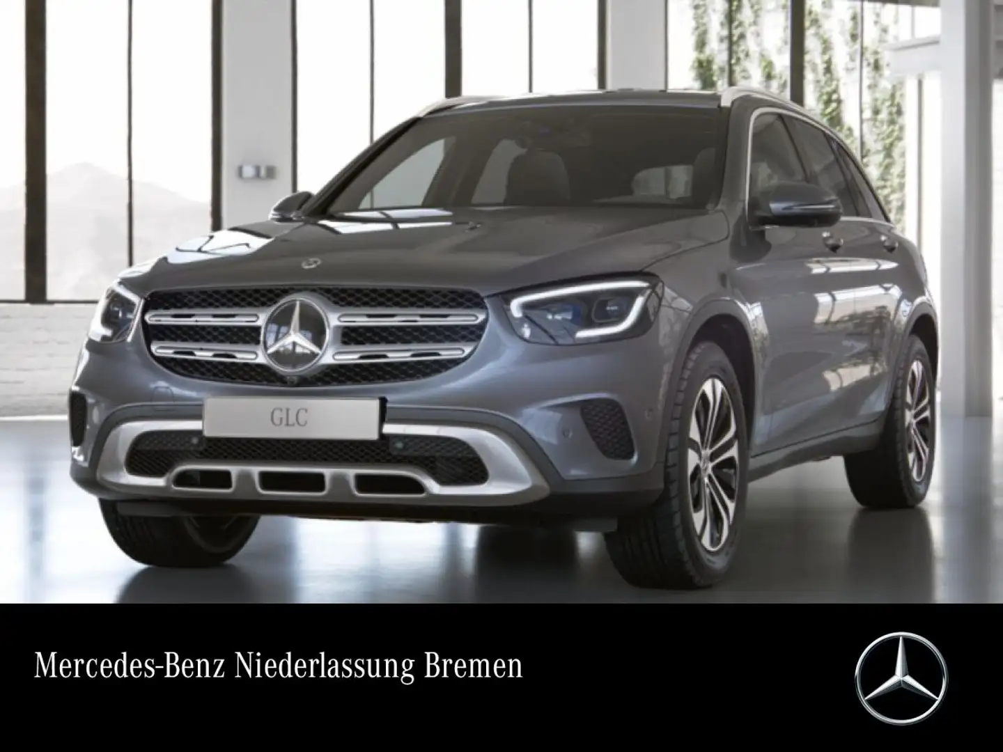 Mercedes-Benz GLC 220 d 4M 360+AHK+MULTIBEAM+FAHRASS+KEYLESS+9G Grau - 1