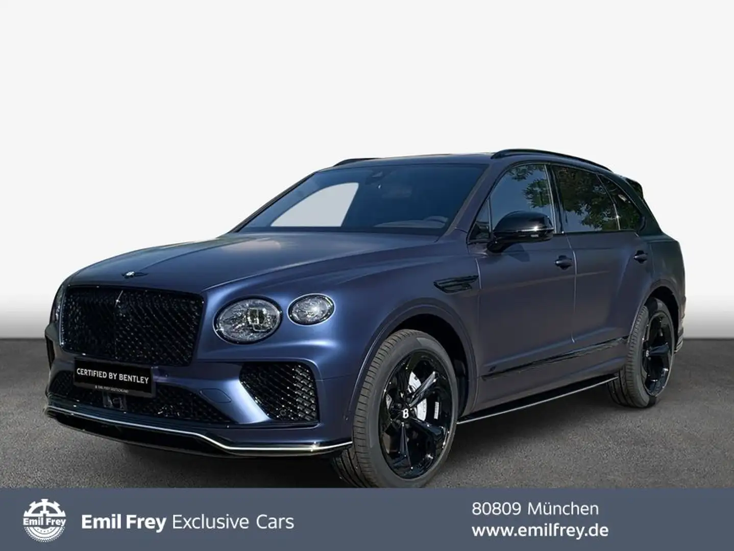Bentley Bentayga New Bentayga V8 S Black Edition Blauw - 1