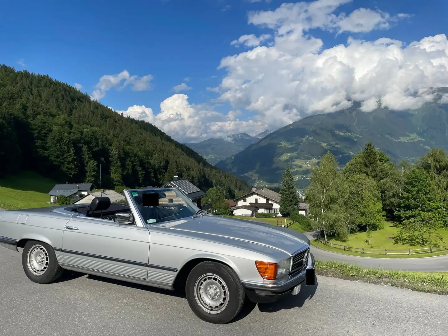 Mercedes-Benz SL 280 R107 Note 2+ Autom ABS el Fensterh Sitzhzg Argintiu - 2