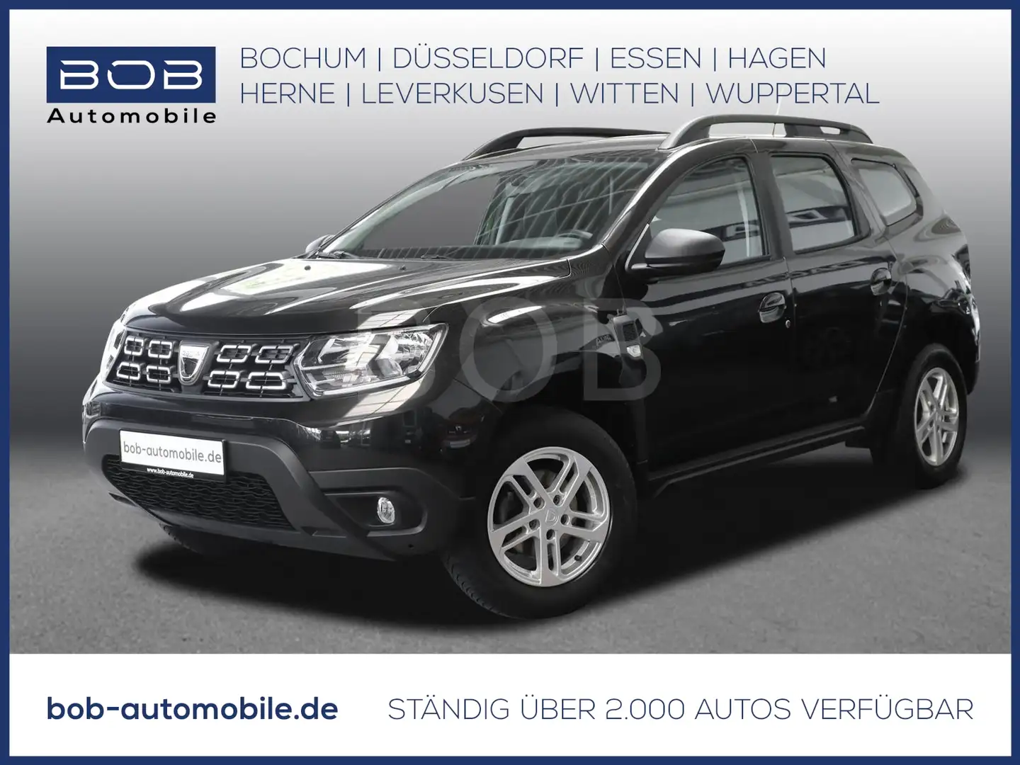 Dacia Duster Comfort TCe130 2WD NAVI SHZ RFK PDC KLIMA Negro - 1