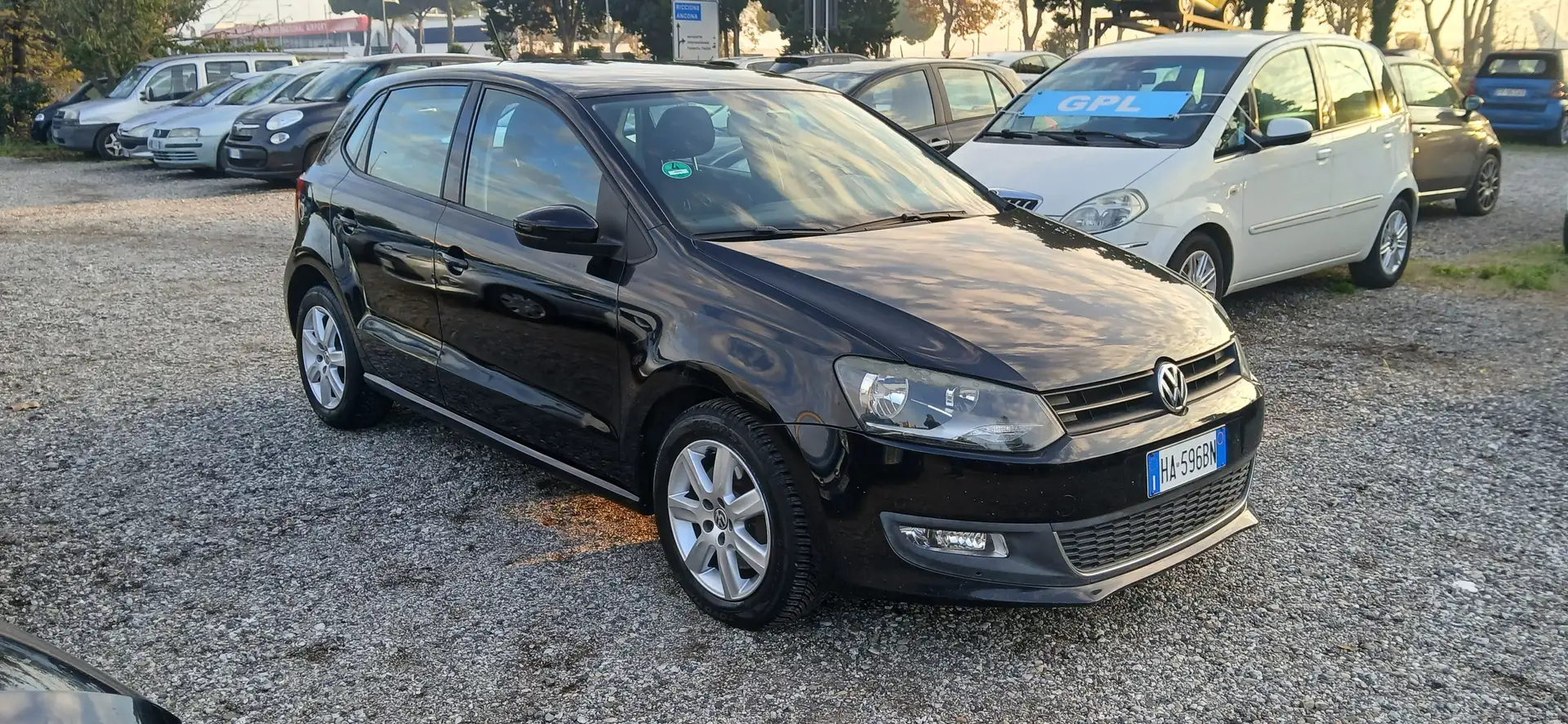 Volkswagen Polo Polo 1.6 tdi cerchi in lega clima automatico. Negro - 2