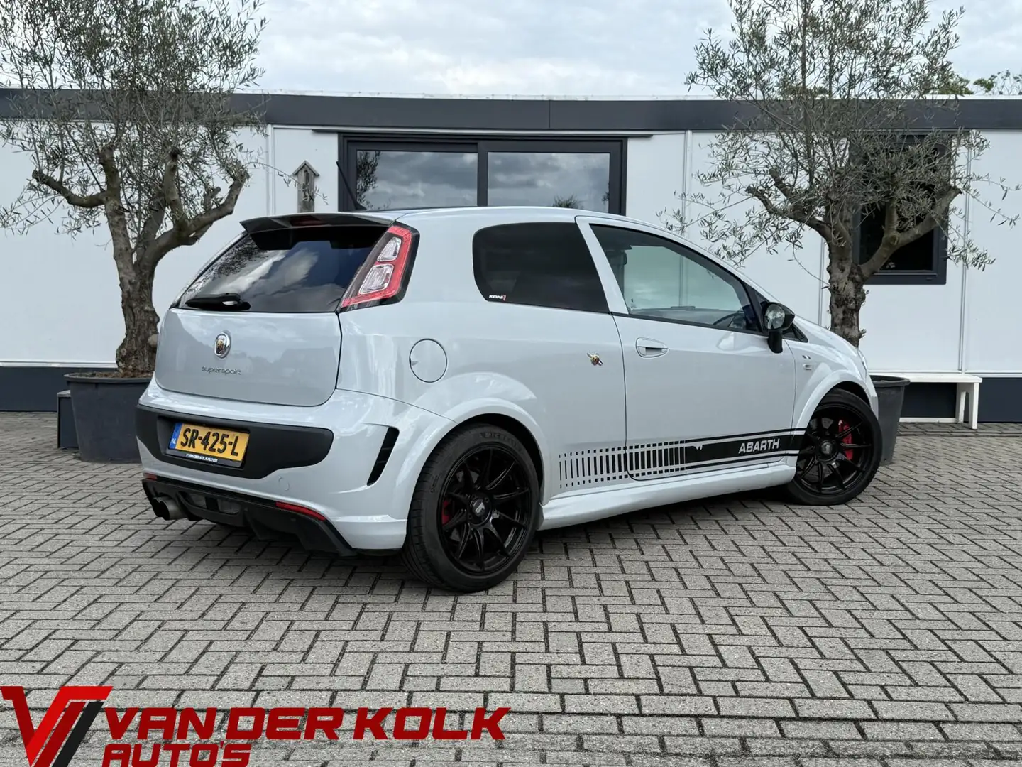 Fiat Punto Evo 1.4 Abarth Supersport Xenon Kuipstoel Navi Cruise Grey - 2