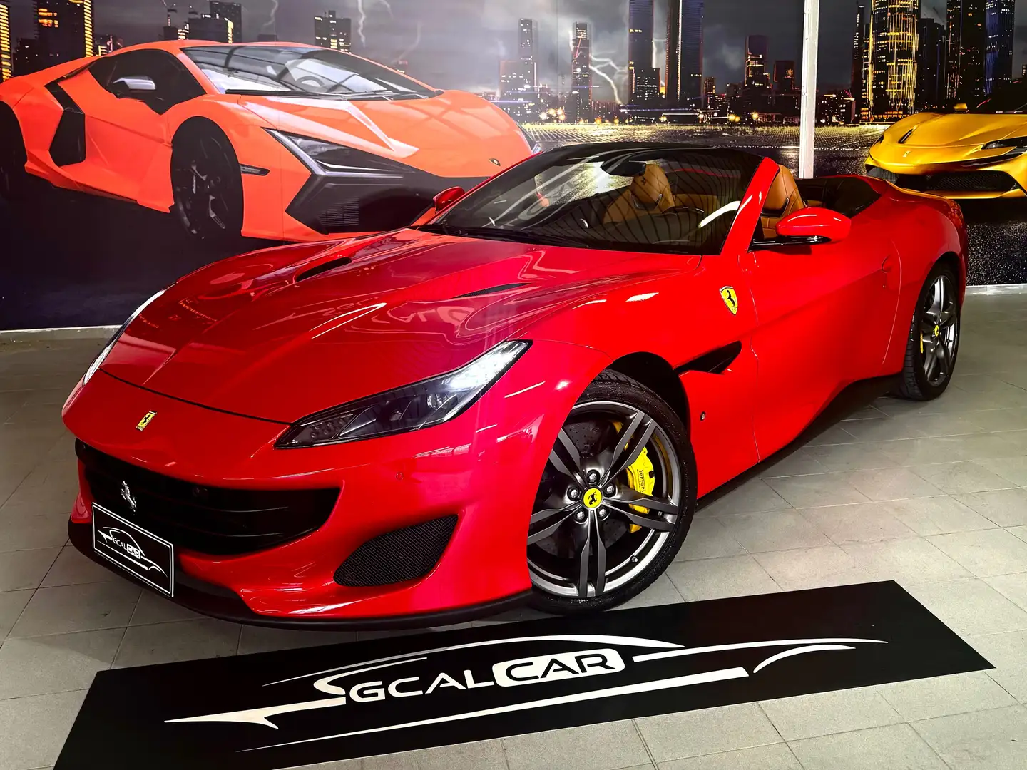 Ferrari Portofino CARBONFRENI NW OK DUEPERMUTE IVA INCL MAXSERVICEOK Rosso - 2