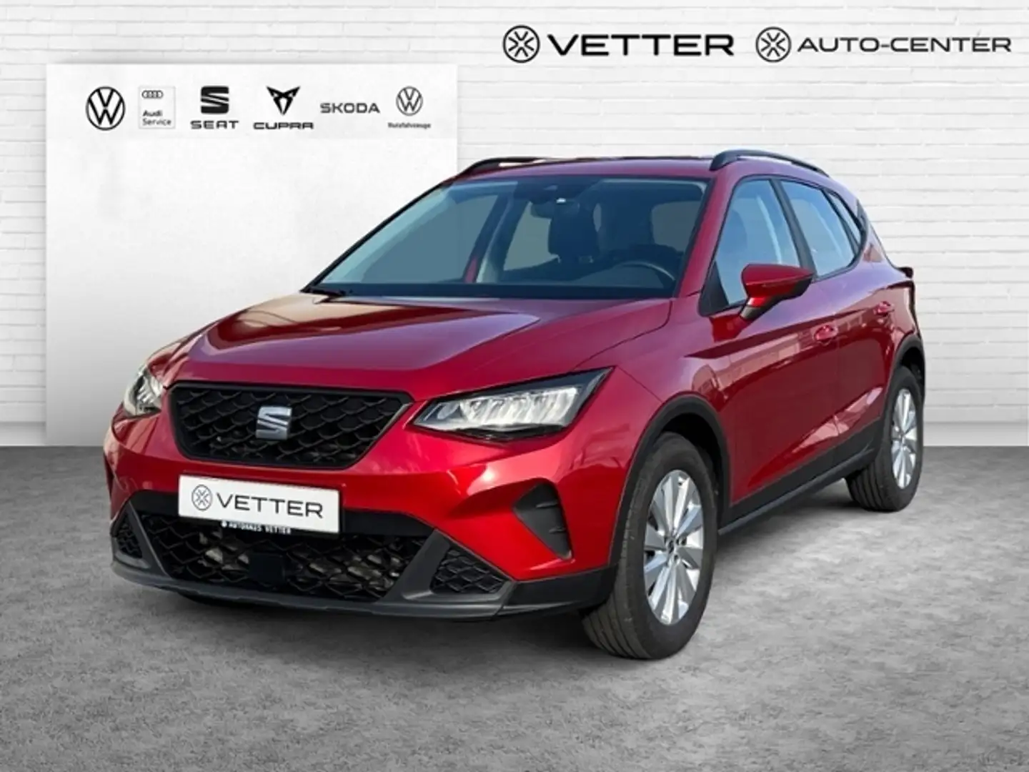SEAT Arona 1.0 TSI Style KLIMA LED ALU Rosso - 1