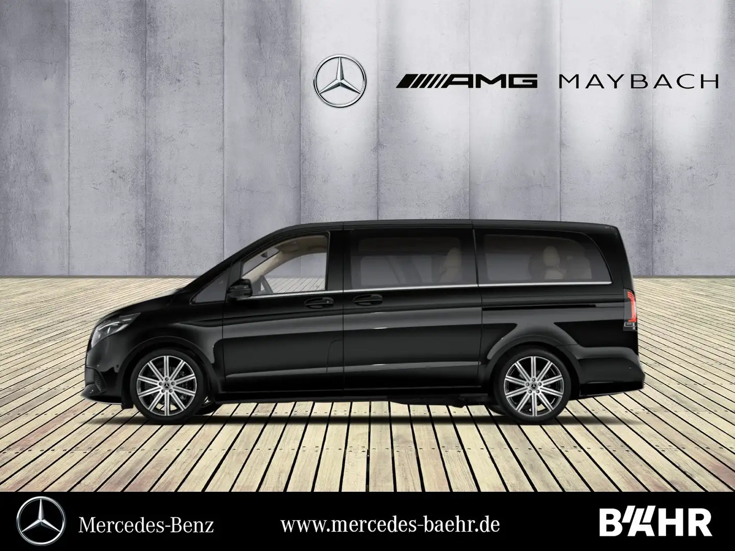 Mercedes-Benz V 300 V 300 d Lang Avantgarde/MBUX-Navi/LED/Distronic Schwarz - 2