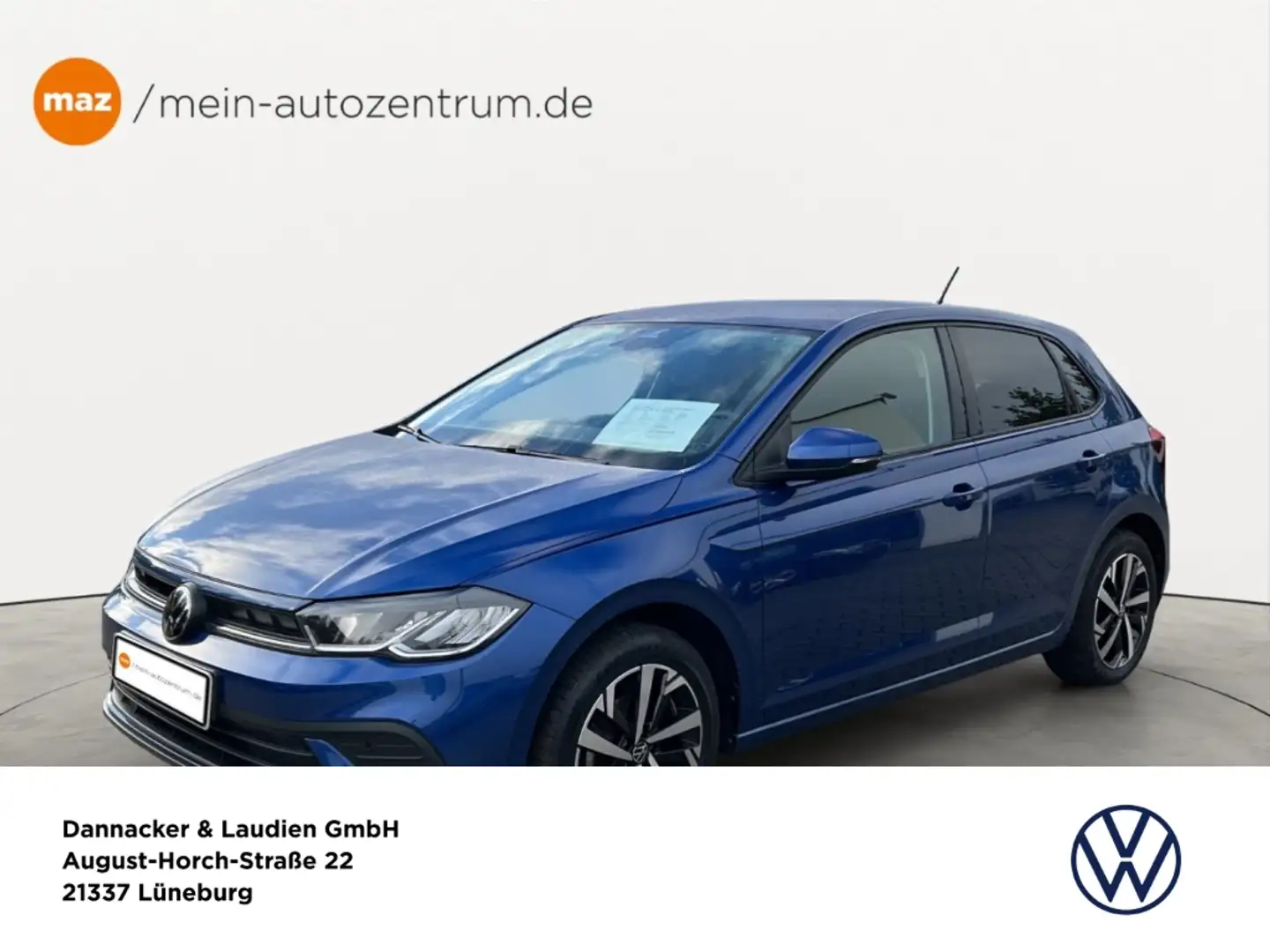 Volkswagen Polo 1.0 TSI Active Alu LED Navi Sitzheizung PDC App-Co Blau - 1